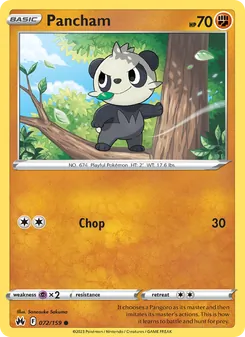Pancham, Crown Zenith Nº 072 Normal
