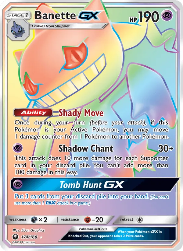 Banette GX, Celestial Storm Nº 174