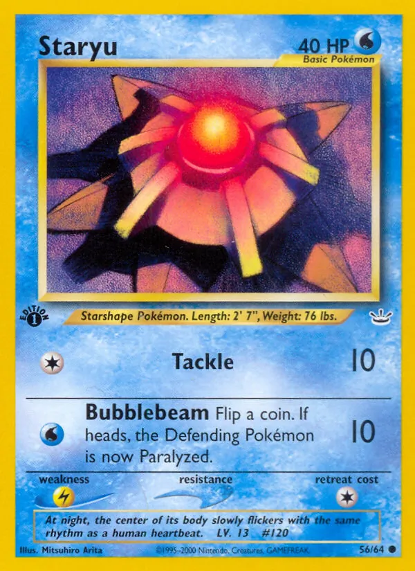 Staryu, Neo Revelation Nº 56