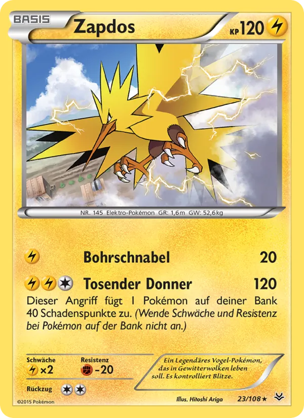 Zapdos, Drachenleuchten No. 23