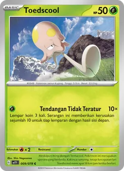 Toedscool, Violet ex No. 009 Normal