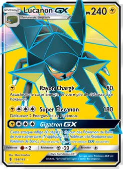 Lucanon GX, Gardiens Ascendants No. 134 Normal