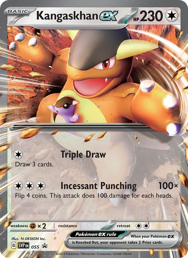Kangaskhan ex, SVP Black Star Promos No. 055