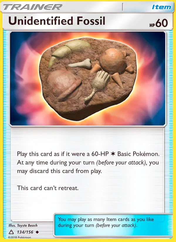 Unidentified Fossil, Ultra Prism No. 134