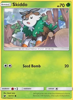 Skiddo, Crimson Invasion No. 10 Normal
