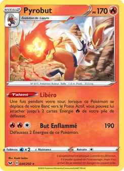 Pyrobut, Épée et Bouclier No. 34 Holo