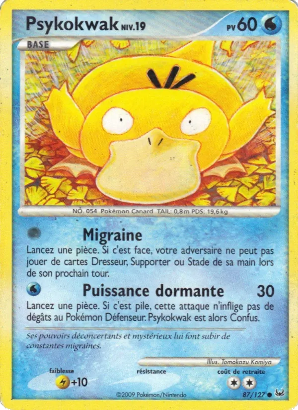 Psykokwak, Platine Nº 87