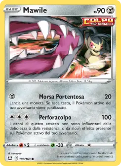 Mawile, Stili di Lotta Nº 100 Normal