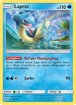 Lapras, Bund der Gleichgesinnten No. 36 Normal