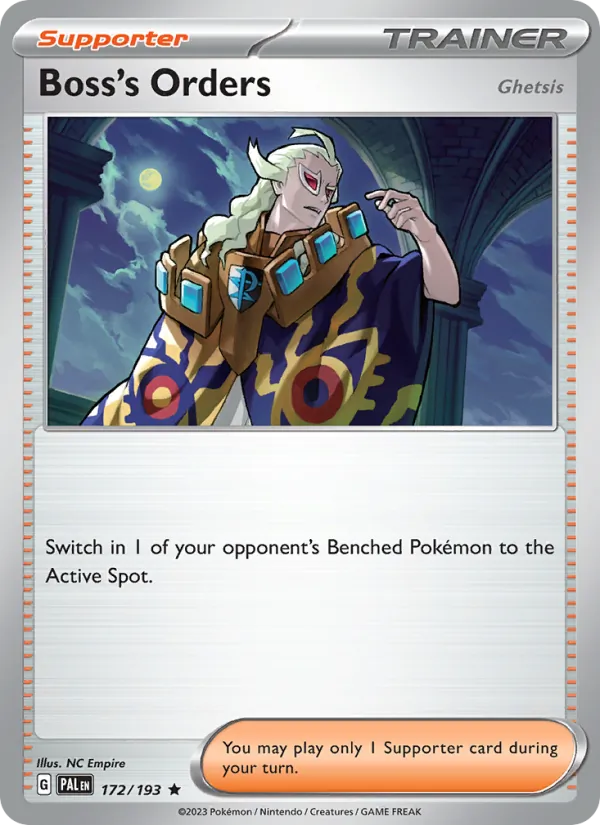 Boss's Orders, Paldea Evolved Nº 172