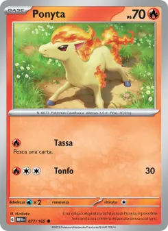 Ponyta, 151 No. 077 Normal