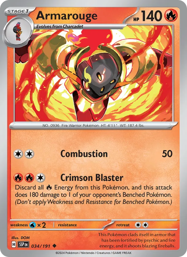 Armarouge, Surging Sparks No. 034