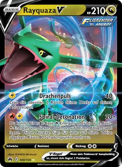 Rayquaza V, Zenit der Könige No. 100 Holo