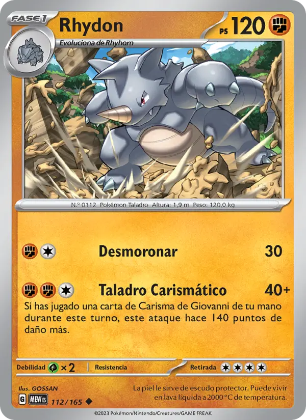 Rhydon, 151 No. 112