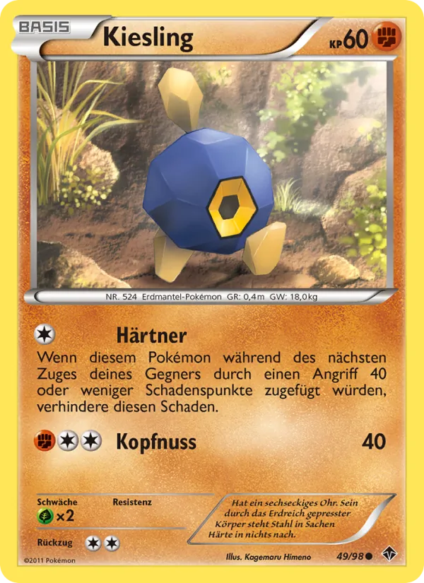 Kiesling, Aufstreben der Mächtigen No. 49