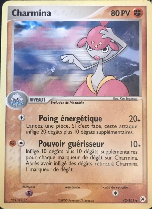 Charmina, EX Légendes Oubliées No. 42