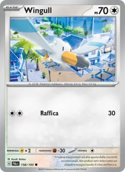 Wingull, Evoluzioni a Paldea No. 158 Normal
