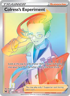 Colress's Experiment, Lost Origin Nº 205 Holo