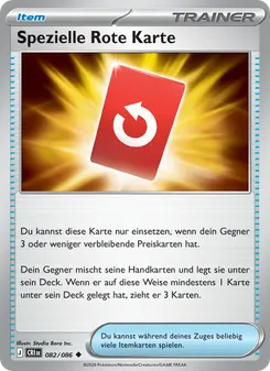 Spezielle Rote Karte, Wachsendes Chaos Nº 082 Normal