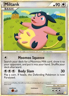 Miltank, HeartGold SoulSilver No. 47 Normal