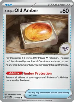 Antique Old Amber, 151 Nº 154 Normal