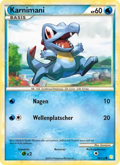 Karnimani, HeartGold SoulSilver No. 86 Normal