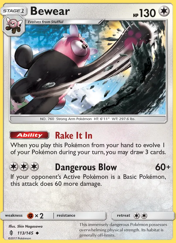 Bewear, Guardians Rising Nº 113