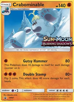 Crabominable, SM Black Star Promos No. SM47 Normal