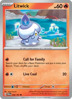 Litwick, Twilight Masquerade No. 036 Normal