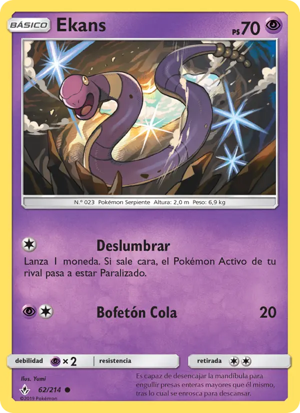 Ekans, Vínculos Indestructibles No. 62