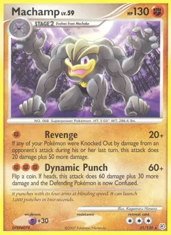 Machamp, Diamond & Pearl No. 31 Normal