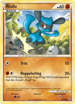 Riolu, Entfesselt No. 60 Normal