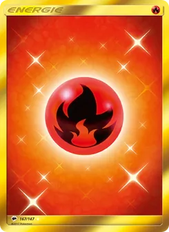 Feuer-Energie, Nacht in Flammen Nº 167 Holo