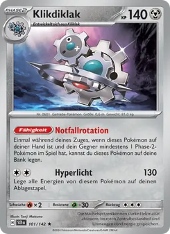Klikdiklak, Stellarkrone No. 101 Holo
