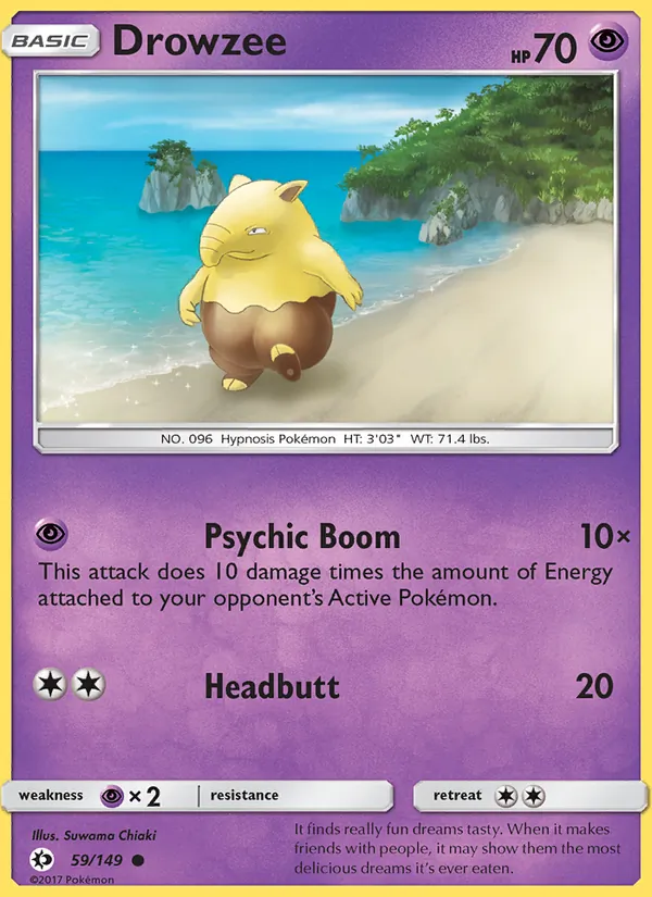 Drowzee, Sun & Moon No. 59