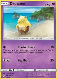 Drowzee, Sun & Moon Nº 59 Normal
