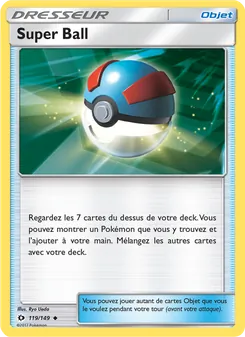 Super Ball, Soleil et Lune No. 119 Normal