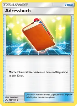 Adressbuch, Ultra-Prisma No. 132 Normal