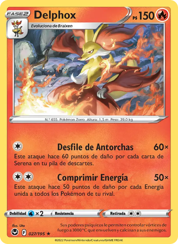 Delphox, Tempestad Plateada No. 027