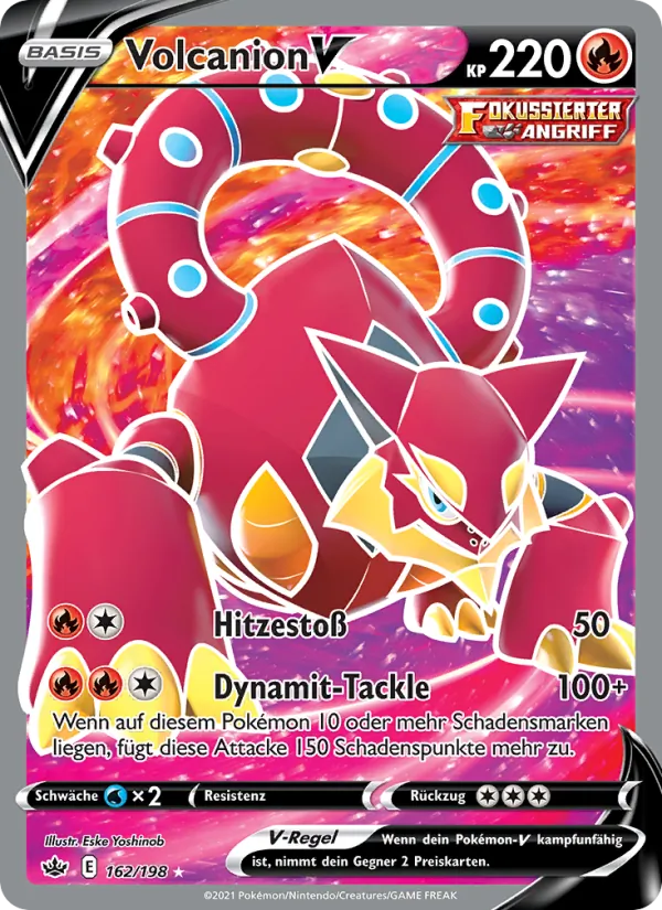 Volcanion V, Schaurige Herrschaft No. 162