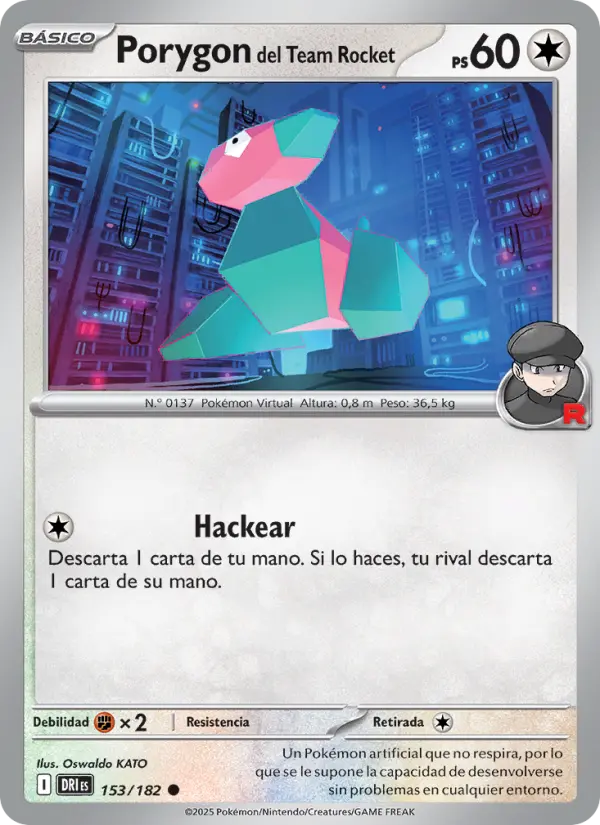 Porygon del Team Rocket, Rivales Predestinados No. 153
