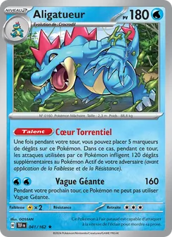 Aligatueur, Forces Temporelles Nº 041 Normal