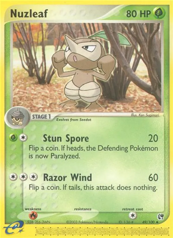 Nuzleaf, Sandstorm No. 49