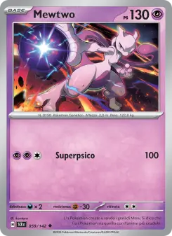 Mewtwo, Corona Astrale Nº 059 Normal