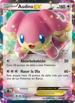 Audino EX, Destinos Enfrentados Nº 84 Normal