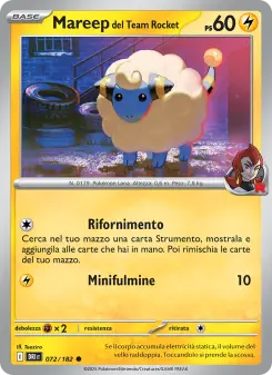 Mareep del Team Rocket, Rivali Predestinati No. 072 Normal