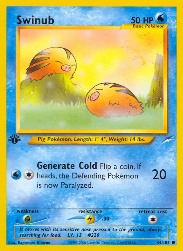 Swinub, Neo Destiny No. 84