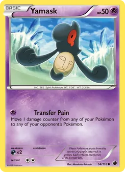 Yamask, Plasma Freeze No. 54 Normal