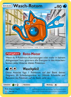 Wasch-Rotom, Ultra-Prisma No. 40 Normal