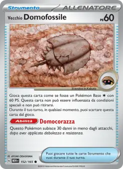 Vecchio Domofossile, 151 No. 152 Normal